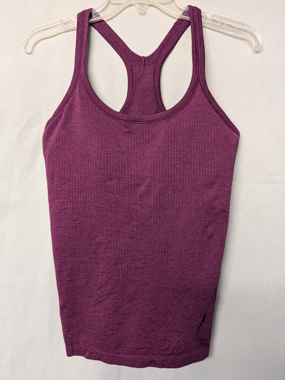 Lululemon athletica Ebb to Street Tank Top Ribbed Racerback Tank - Plum Purple